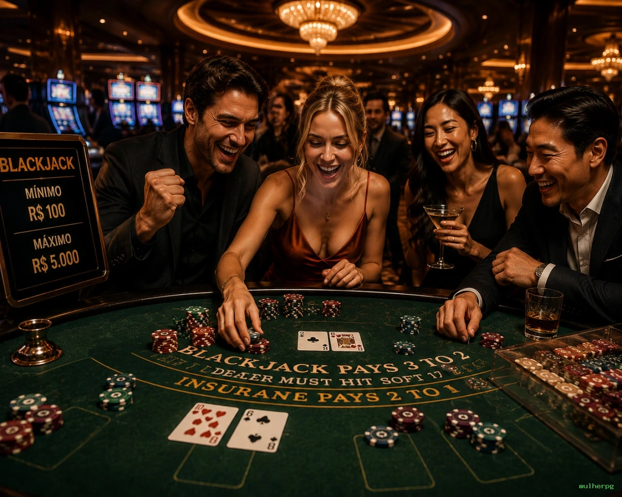 Blackjack Ao Vivo mulherpg